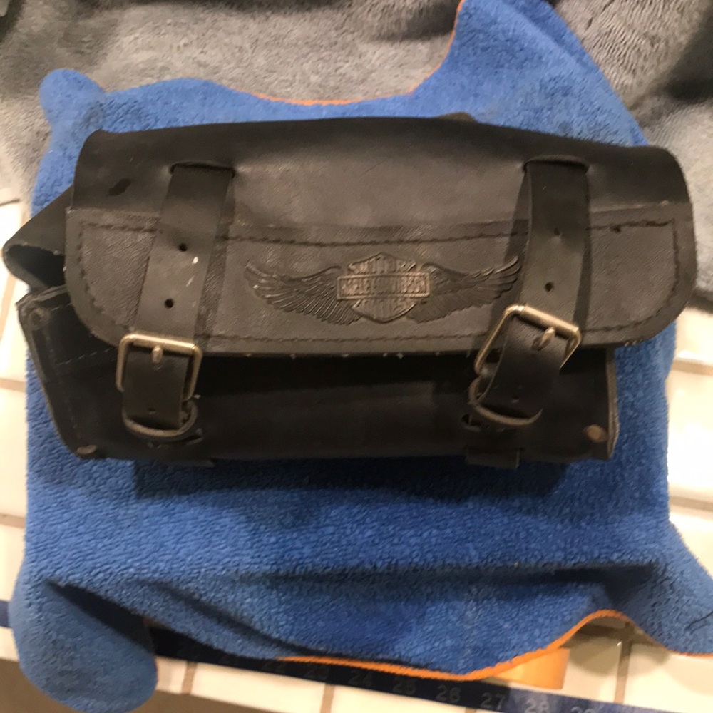 Harley Davidson small bag used conditions